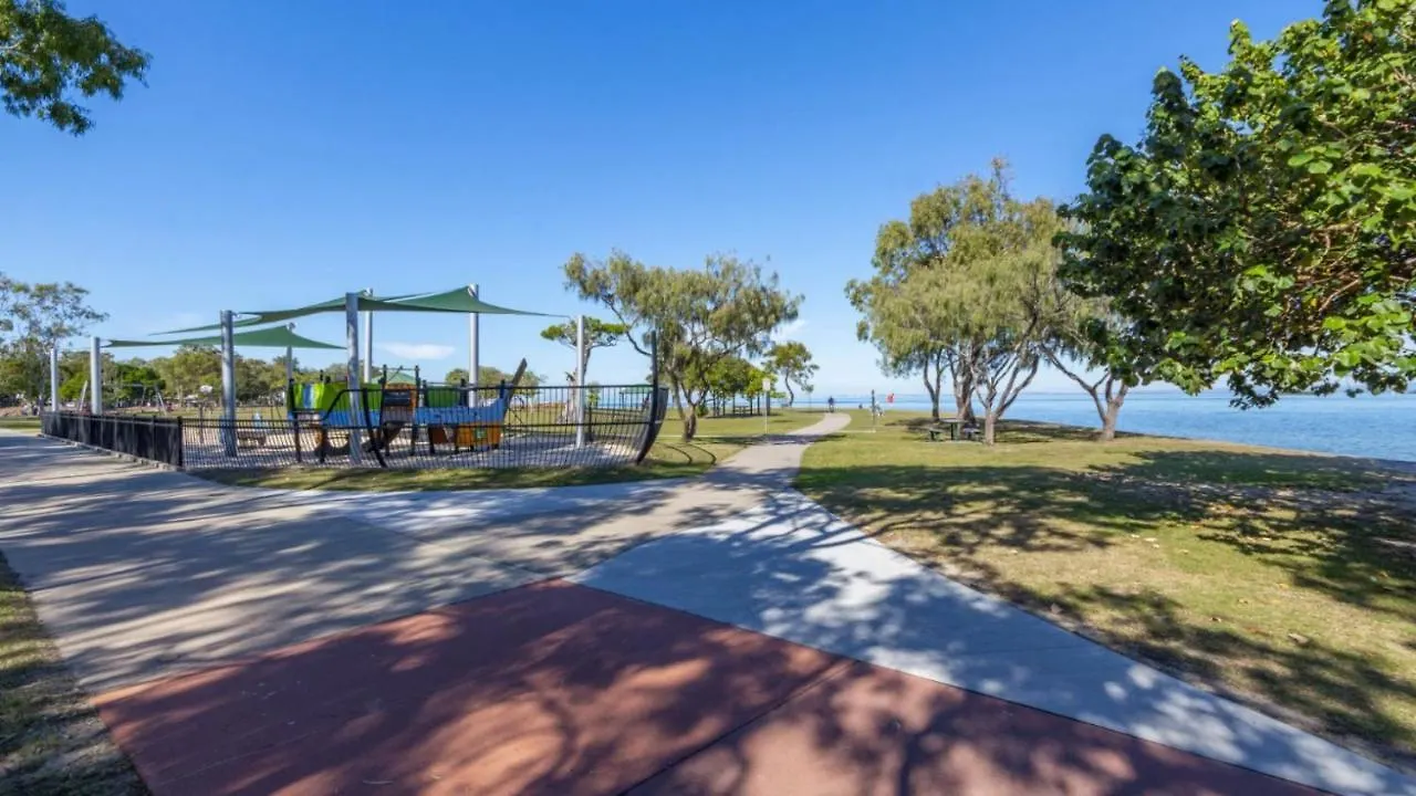 הוילה Bongaree Modern Luxury Across From The Water 0*,